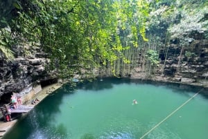 Desde Valladolid: Tour compartido a Chichen Itzá y Cenotes con Comida