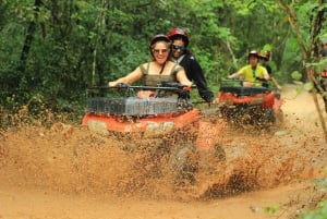 Fun ATV, Zipline, and Cenote in Tulum with transportation