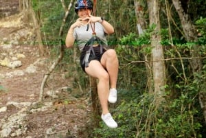 Fun ATV, Zipline, and Cenote in Tulum with transportation