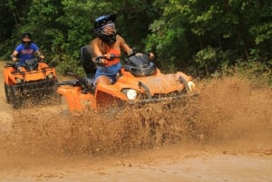 Nado en un Cenote Escondido y Aventura en la Jungla en ATV en Puerto Morelos