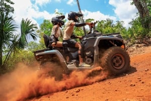 Nado en un Cenote Escondido y Aventura en la Jungla en ATV en Puerto Morelos