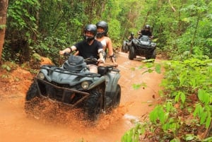 Nado en un Cenote Escondido y Aventura en la Jungla en ATV en Puerto Morelos