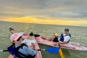 Holbox: Excursión en kayak al atardecer en los manglares