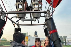 Vuelo en Globo Aerostático sobre Teotihuacán desde Ciudad de México