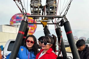 Hot Air Balloon Flight over Teotihuacan from Mexico City