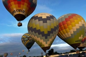 Hot Air Balloon Flight over Teotihuacan from Mexico City