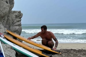 Huatulco: Lección de Surf con instructor de surf. Todos los niveles