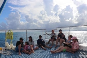 Isla Mujeres Catamaran with Snorkeling, with hotel pick up