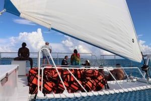 Isla Mujeres Catamaran with Snorkeling, with hotel pick up