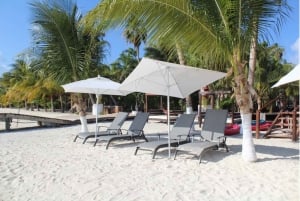 Isla Mujeres Premium Catamaran Tour with Hotel Pickup