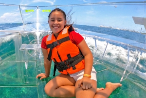 Isla Mujeres: Transparent Boat Tour
