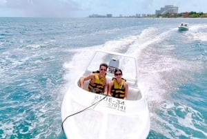 Jungle Tour Speedboat and Snorkeling from Cancun