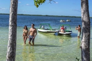 Jungle Tour Speedboat and Snorkeling from Cancun