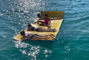 La Paz: Crucero de un día y snorkel (con leones marinos) Comida y bebida