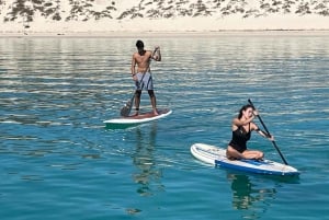 La Paz: Crucero de un día y snorkel (con leones marinos) Comida y bebida