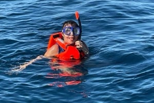 La Paz: Crucero de un día y snorkel (con leones marinos) Comida y bebida