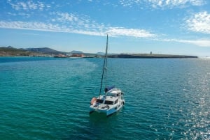 La Paz: Catamarán privado a balandra con alimentos y bebidas incluidas