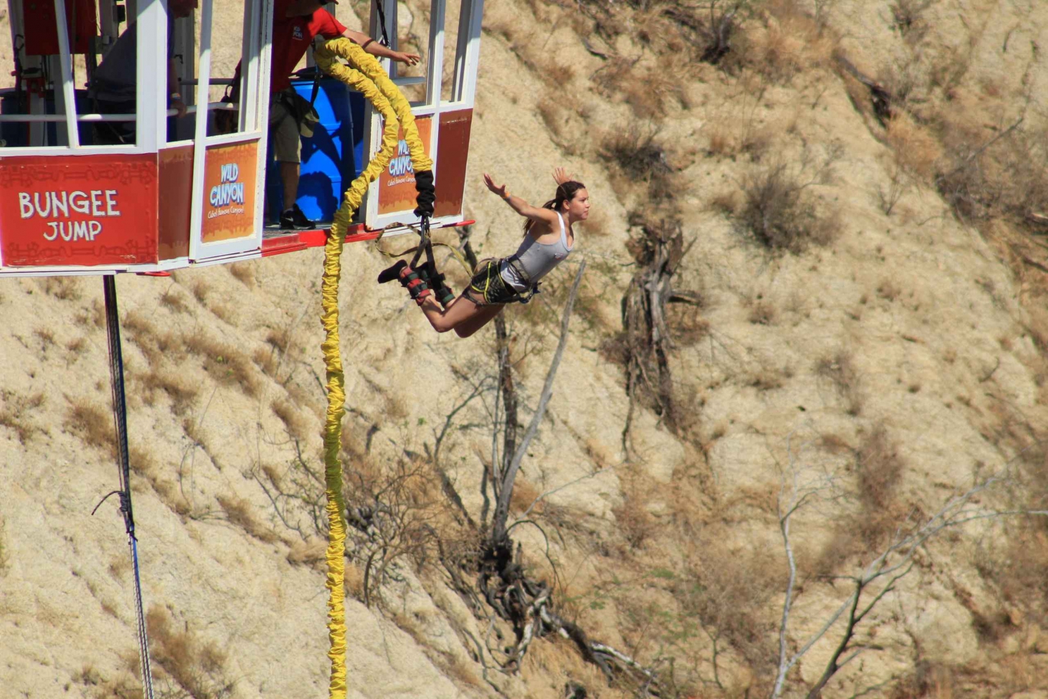 Los Cabos: 3.5 Hour Canyon Jump from Glass Floor Gondola