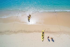 Los Cabos: Excursión en Kayak con Fondo de Cristal y Esnórquel en Dos Bahías