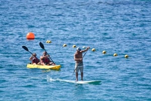 Los Cabos: Excursión en Kayak con Fondo de Cristal y Esnórquel en Dos Bahías