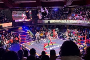 Lucha libre on Saturdays in Mexico city