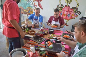 Mahahual:Mexican Cooking Class +relaxing Massage & Beach Day