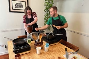 Market tour, cooking class & three-course Mexican feast