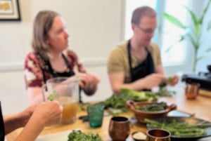 Market tour, cooking class & three-course Mexican feast