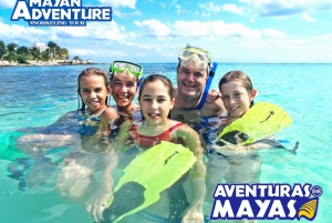 Mayan Adventure - 3 different snorkeling sites in one day!