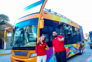 Mazatlán: Double-Decker Bus, Cliff Diving & Walking Tour