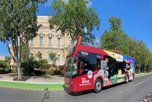 Mérida: Billete de autobús para tour turístico panorámico con 2 rutas