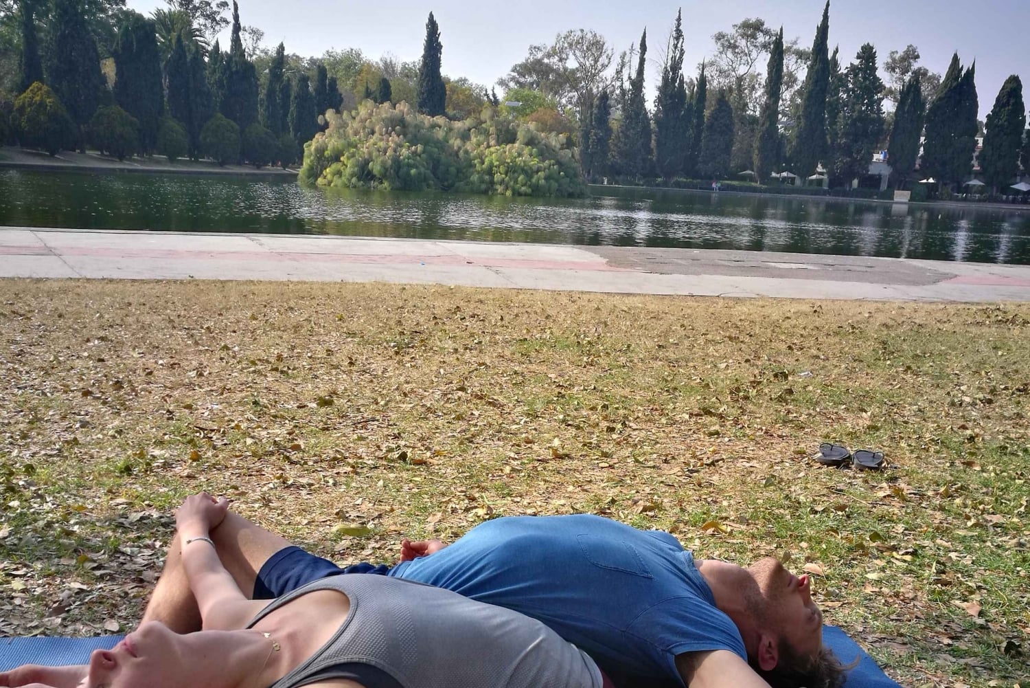Mexico City: Acroyoga Class at Chapultepec Park