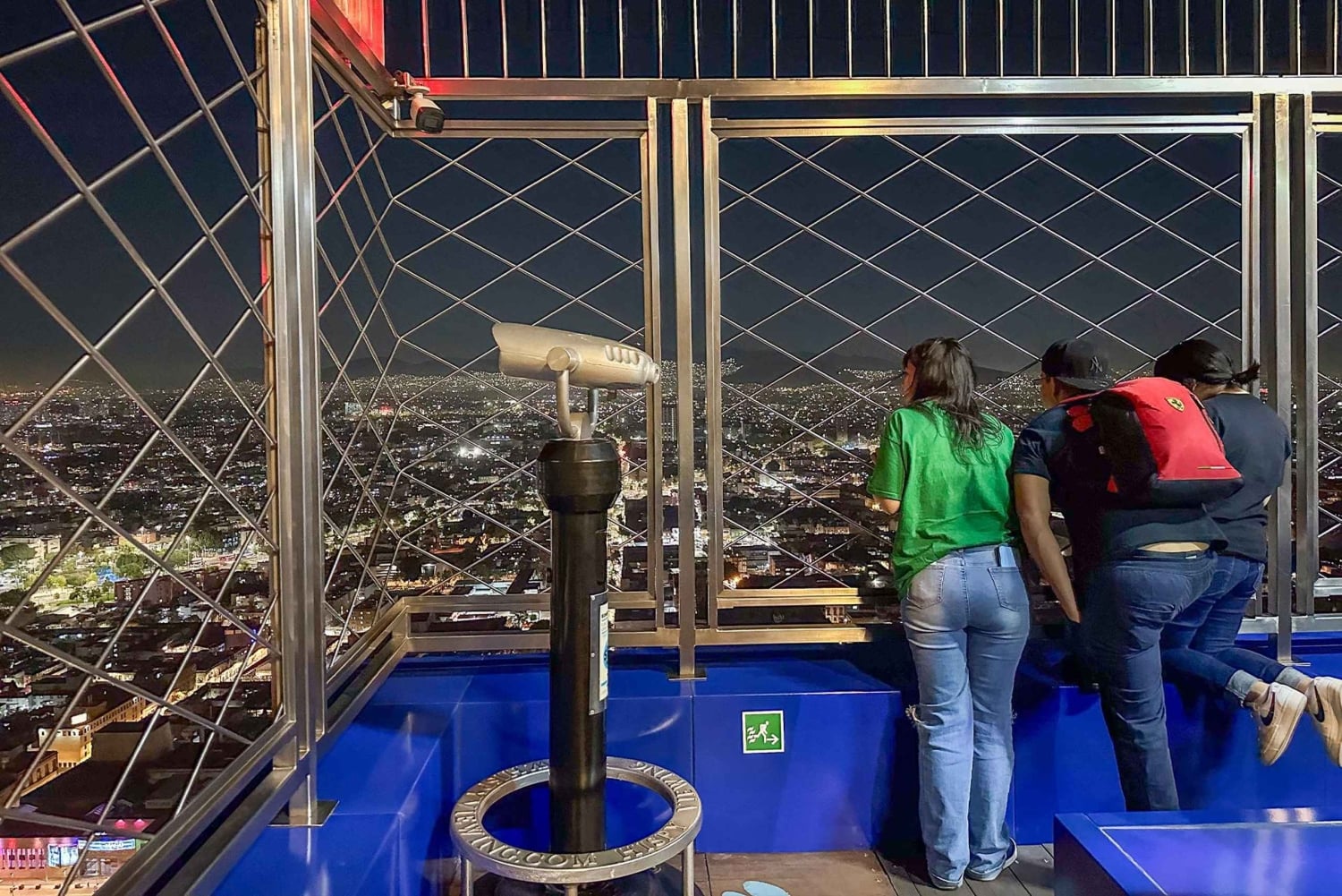 Mexico City at Night Walking tour with optional Torre Latino