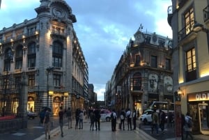 Mexico City at Night Walking tour with optional Torre Latino