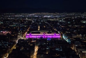 Mexico City at Night Walking tour with optional Torre Latino