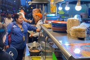 Mexico City at Night Walking tour with optional Torre Latino