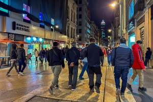 Mexico City at Night Walking tour with optional Torre Latino