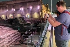 Mexico City at Night Walking tour with optional Torre Latino