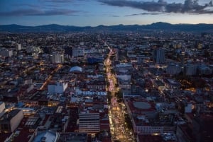 Mexico City at Night Walking tour with optional Torre Latino