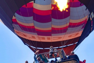 Ciudad de México: Vuelo en Globo, Desayuno en Cueva y Pirámides