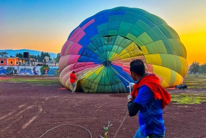 Mexico City: Balloon Flight, Teotihuacan & Guadalupe Shrine