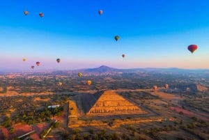 Mexico City: Balloon Flight, Teotihuacan & Guadalupe Shrine