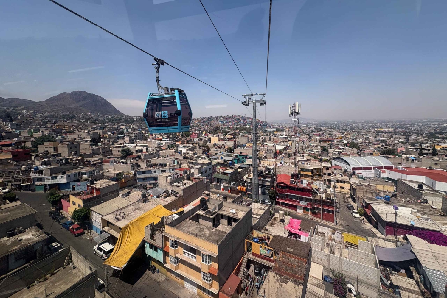 Ciudad de México: tour en teleférico y arte urbano