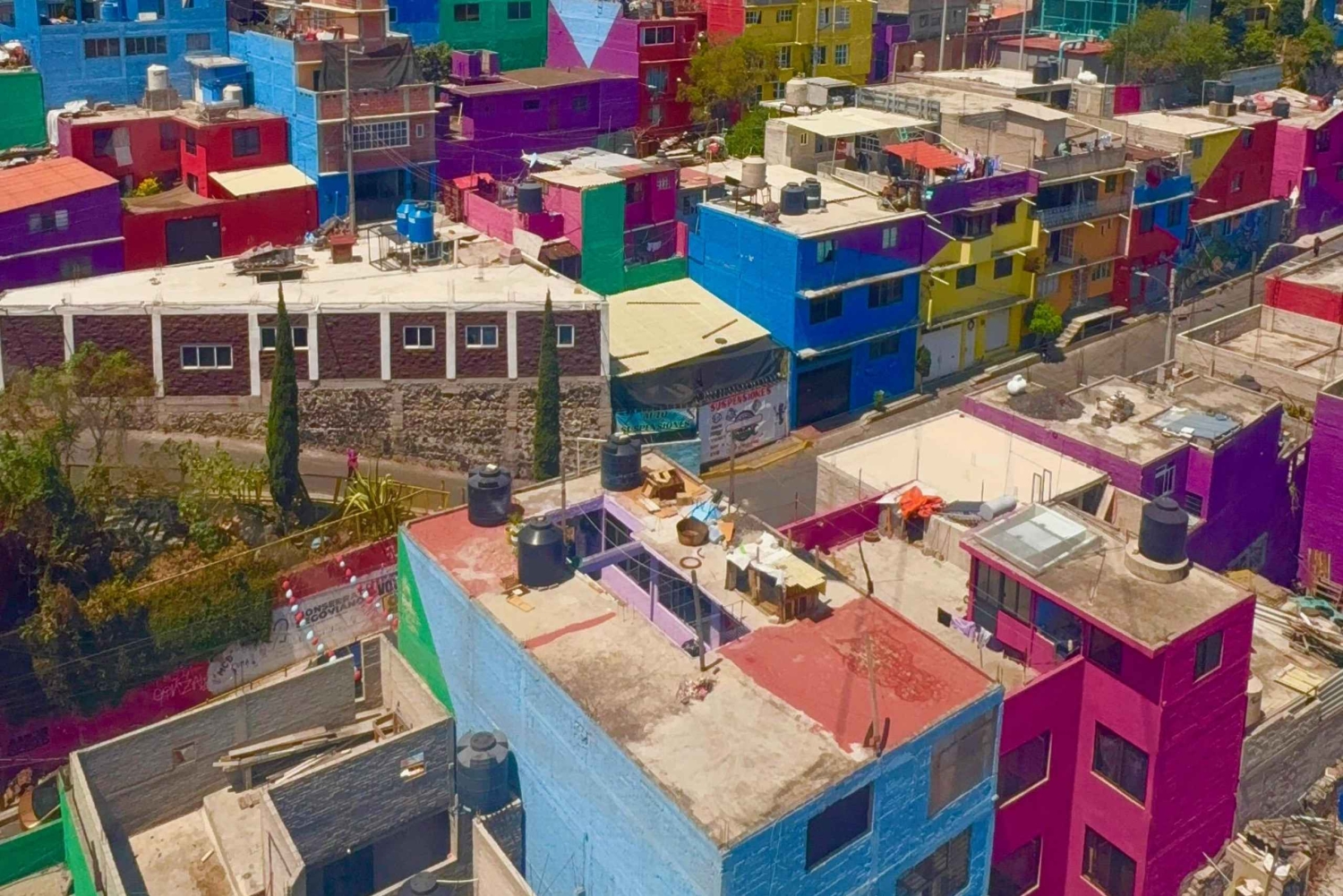 Ciudad de México: tour en teleférico y arte urbano