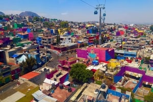 Ciudad de México: tour en teleférico y arte urbano