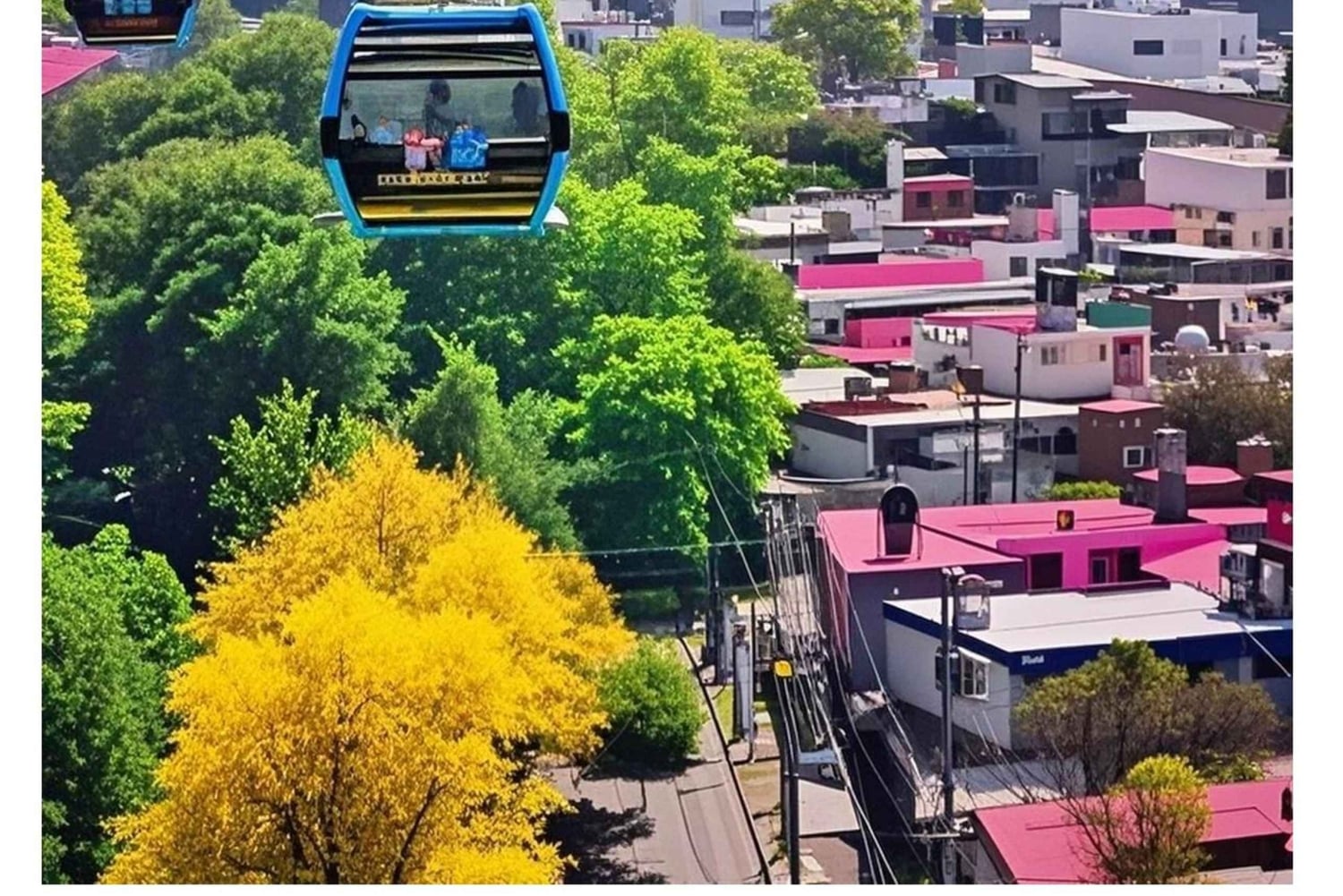 Ciudad de México: tour en teleférico,calle de los músicos norteños y taco.