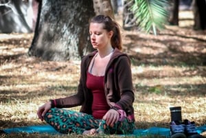 Mexico City: Chapultepec Park Yoga Class with Sound Bath