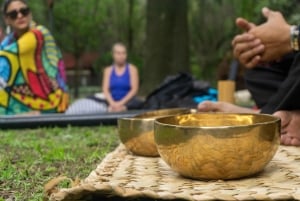 Mexico City: Chapultepec Park Yoga Class with Sound Bath