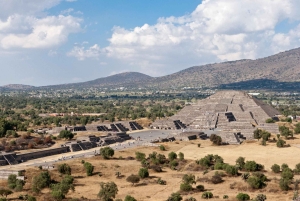 Mexico City: Check out the Pyramids of Teotihuacan and the Basilica of Guadalupe