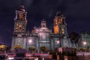Mexico City: Double Decker Bus Night Tour